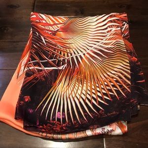 100% authentic Roberto Cavalli Silk Scarf